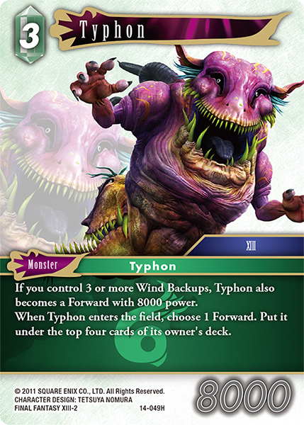 Typhon Card Front
