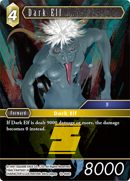 Dark Elf Card Front
