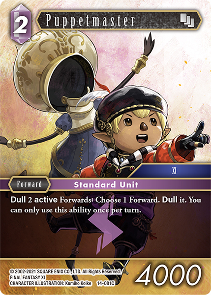 Puppetmaster Card Front
