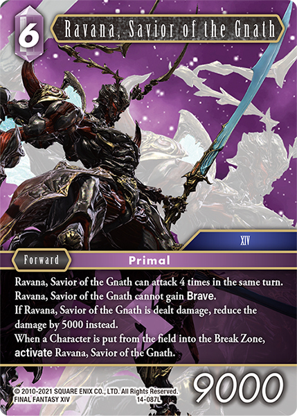 Ravana, Savior of the Gnath Card Front