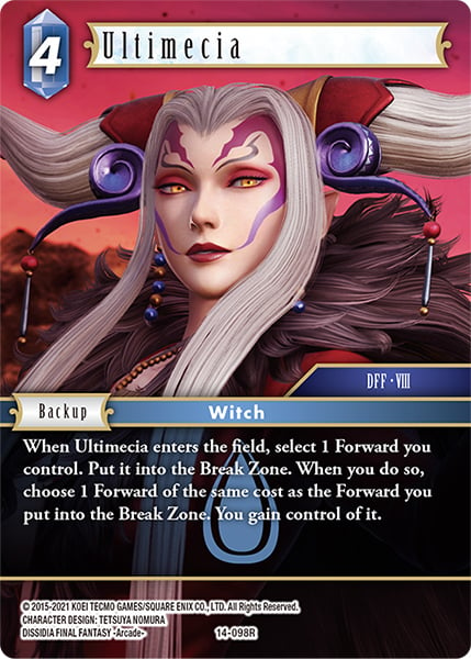Ultimecia Card Front