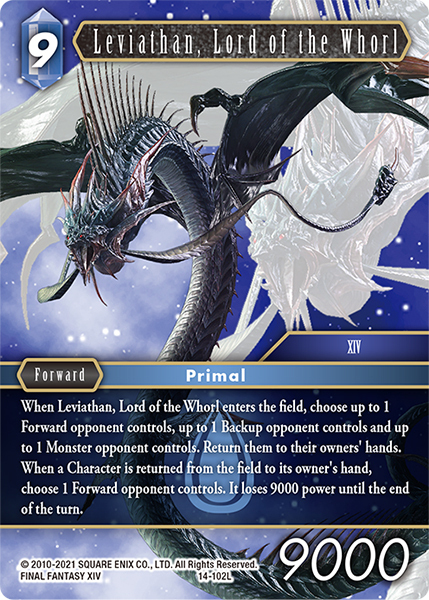 Leviathan, Lord of the Whorl Card Front