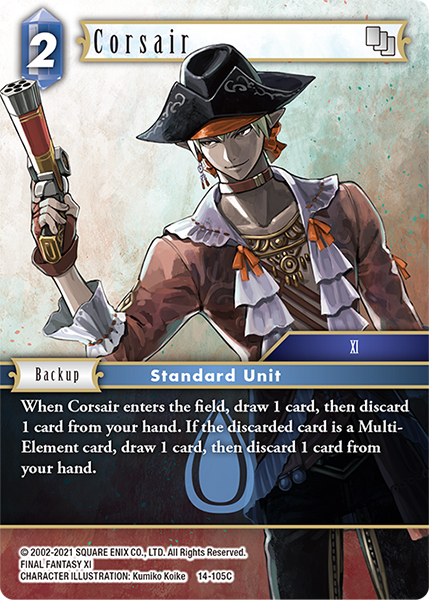 Corsair Card Front