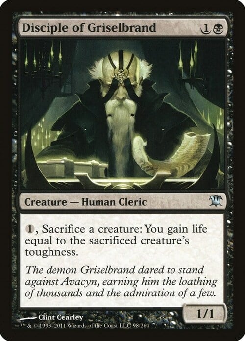 Disciple of Griselbrand Card Front