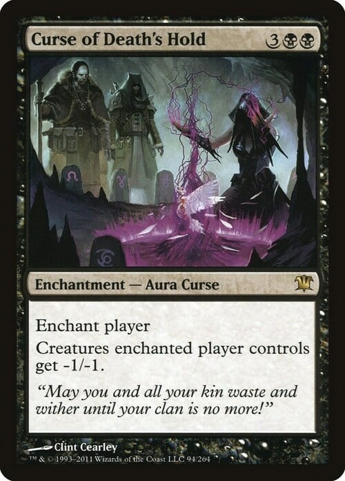Curse of Death's Hold Card Front