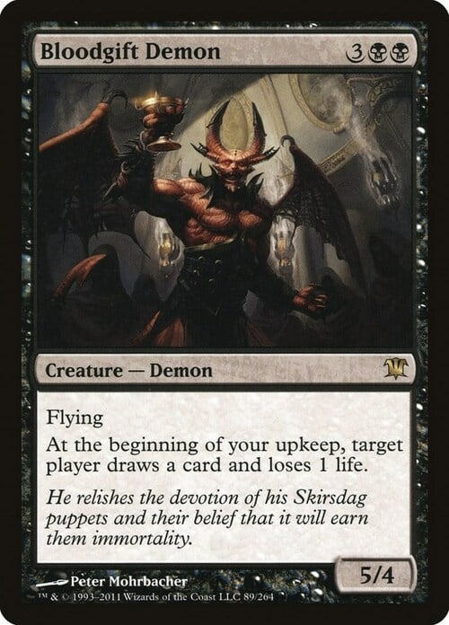 Bloodgift Demon Card Front