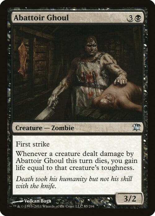 Abattoir Ghoul Card Front
