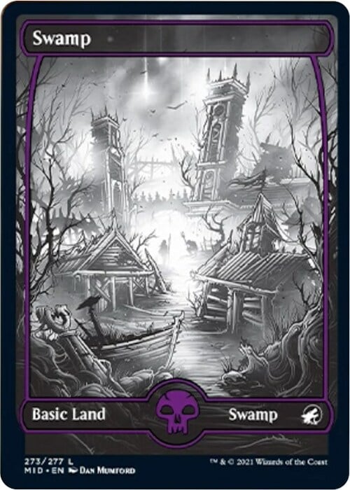 Swamp Card Front