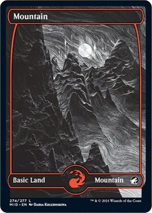 Mountain Card Front