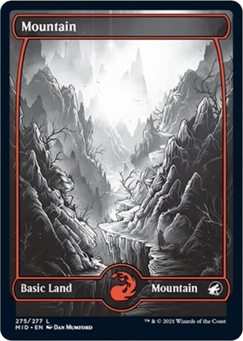 Mountain Card Front