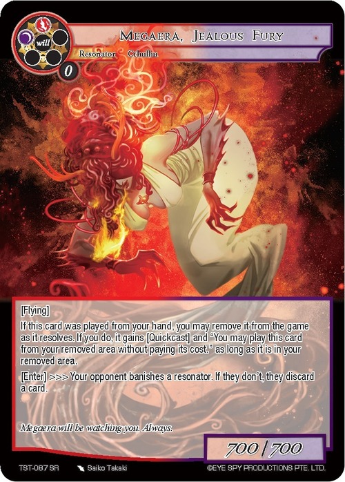 Megaera, Jealous Fury Card Front