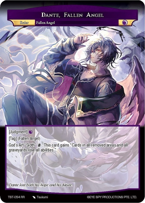 Dante, Fallen Angel // Dante, Fallen Angel Card Front