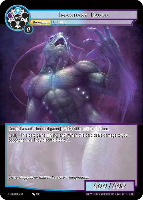 Imaginary Dagon Card Front
