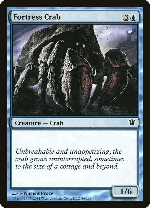 Fortress Crab Card Front