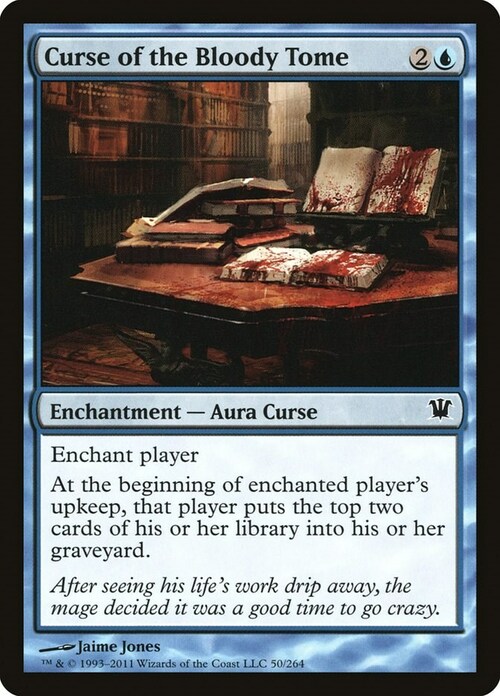 Curse of the Bloody Tome Card Front