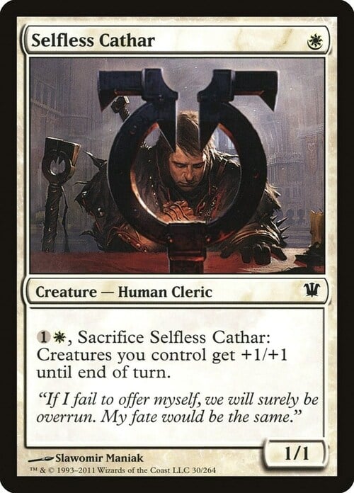 Selfless Cathar Card Front