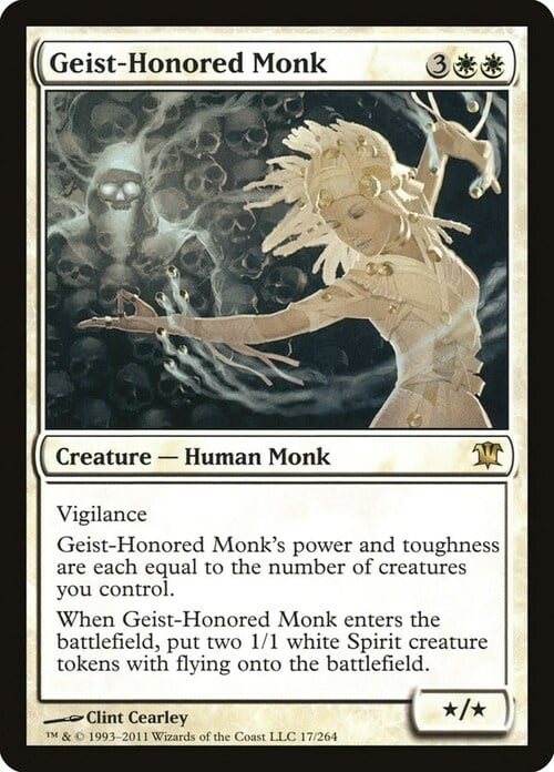 Monaca Rispettata dal Geist Card Front
