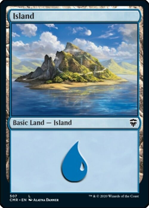 Island (V.2) Card Front