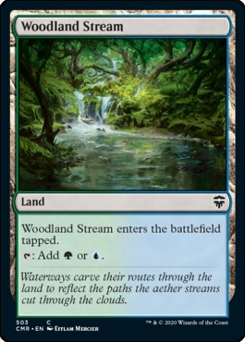 Woodland Stream Card Front