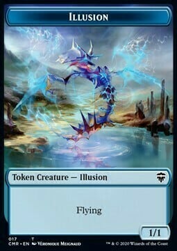 Illusion // Saproling Card Front