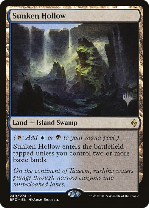 Sunken Hollow Card Front