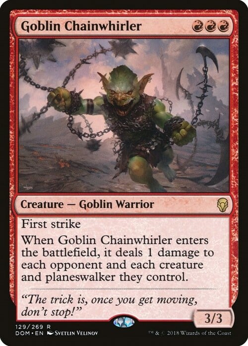 Goblin Chainwhirler Card Front