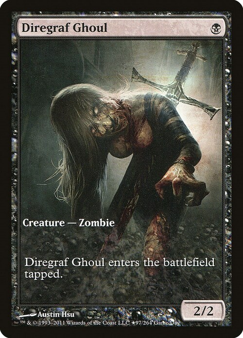 Ghoul del Cimitero di Guerra Card Front