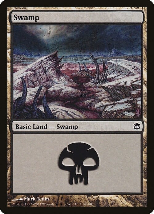 Swamp Card Front