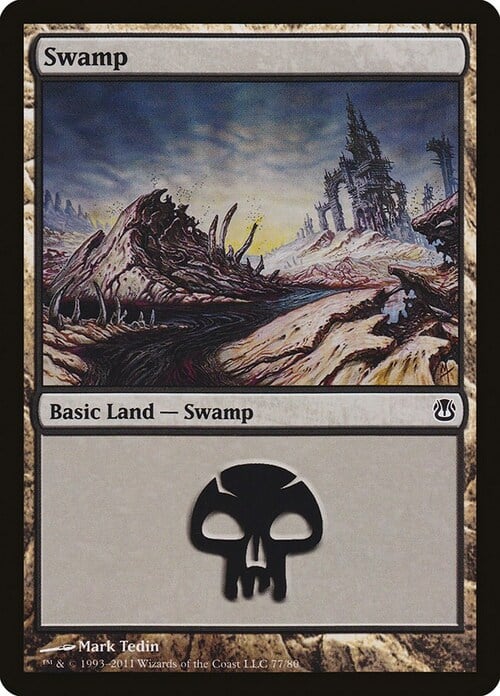 Swamp Card Front
