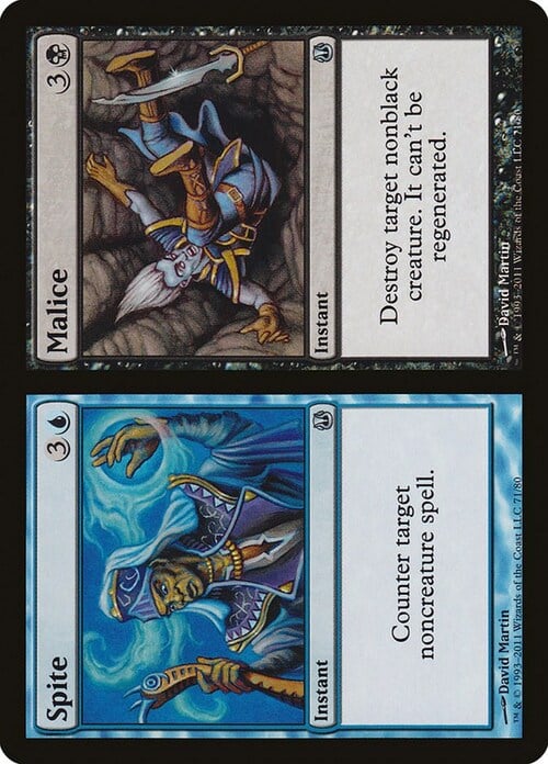 Spite // Malice Card Front