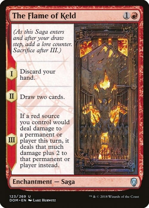 The Flame of Keld Card Front