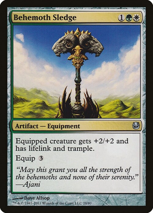 Behemoth Sledge Card Front
