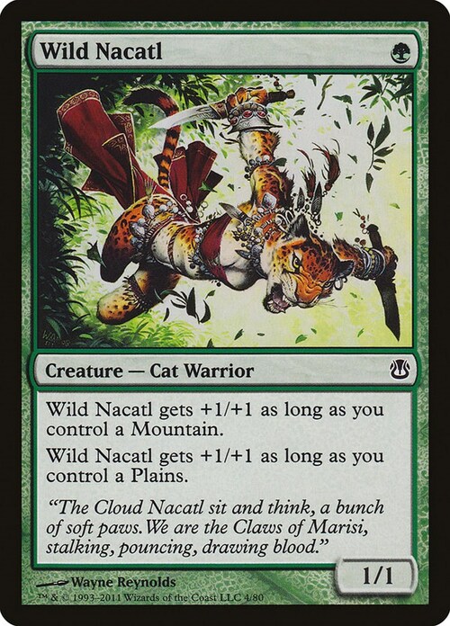 Wild Nacatl Card Front