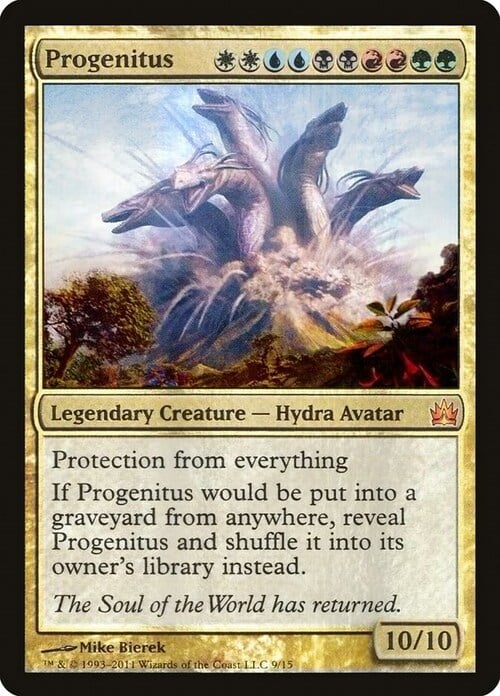 Progenitus Card Front