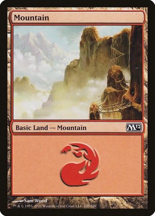 Mountain Card Front