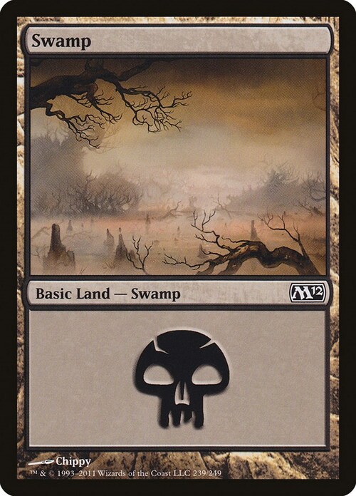 Swamp Card Front