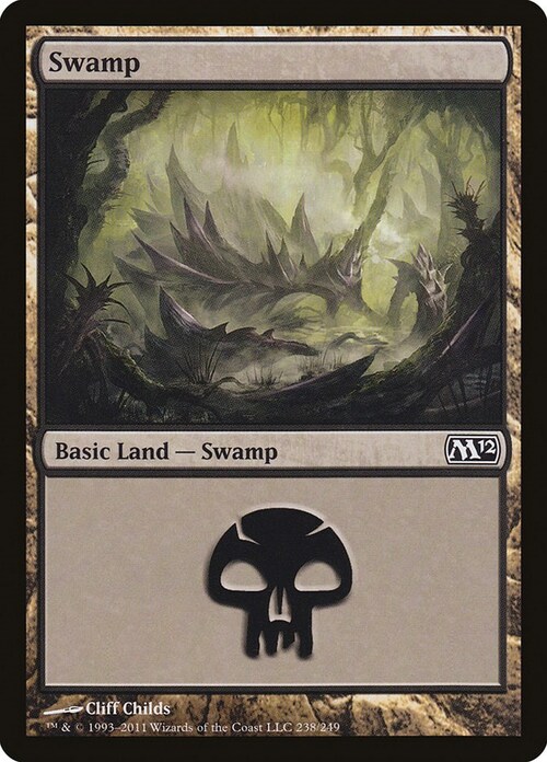 Swamp Card Front