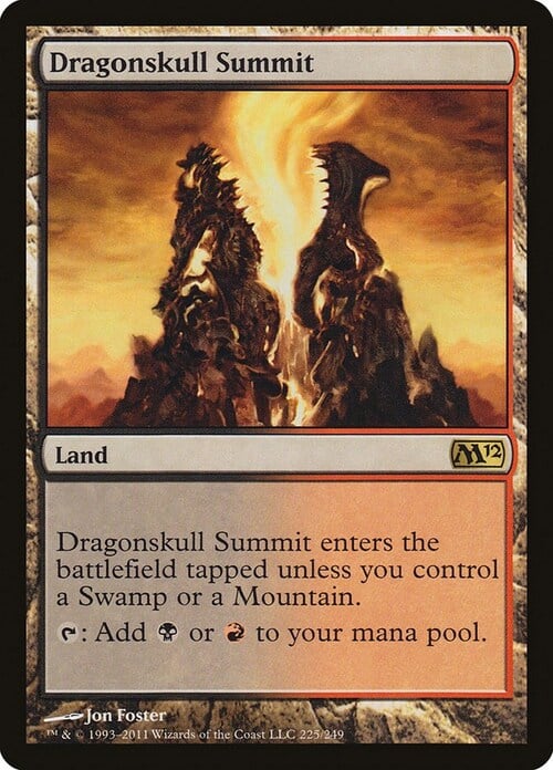 Dragonskull Summit Card Front