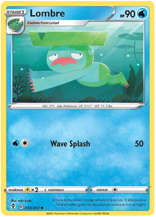 Lombre [Wave Splash] Card Front