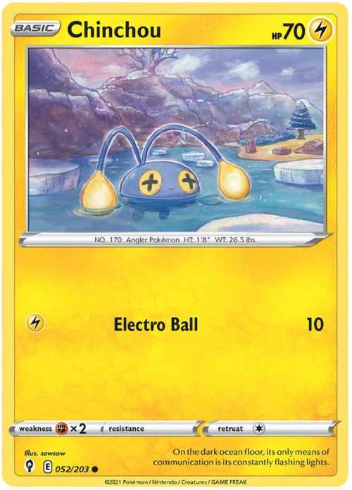 Chinchou Card Front