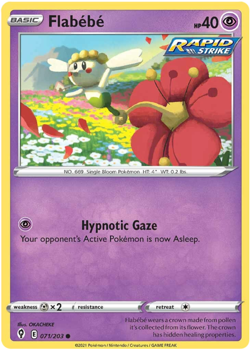 Flabébé [Hypnotic Gaze] Card Front
