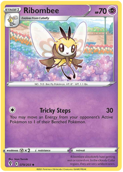 Ribombee [Trick Steps] Card Front