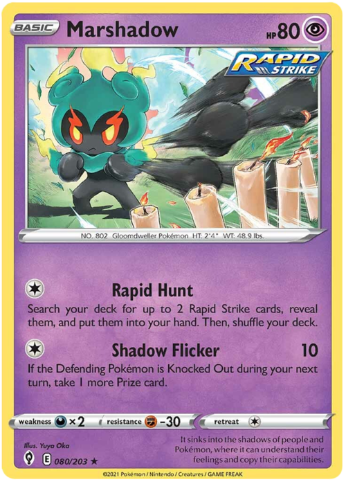 Marshadow Card Front
