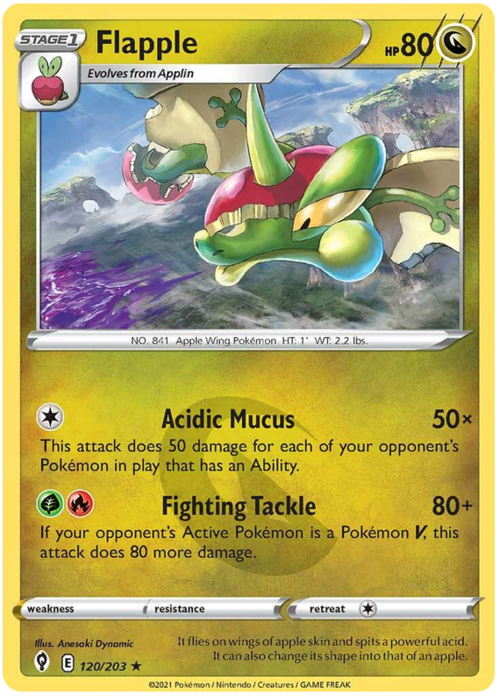 Flapple Card Front