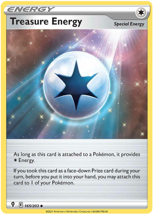 Treasure Energy Card Front