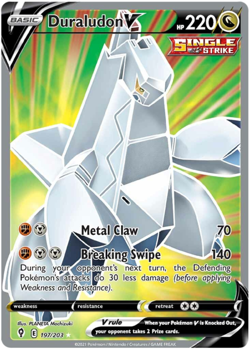 Duraludon V Card Front