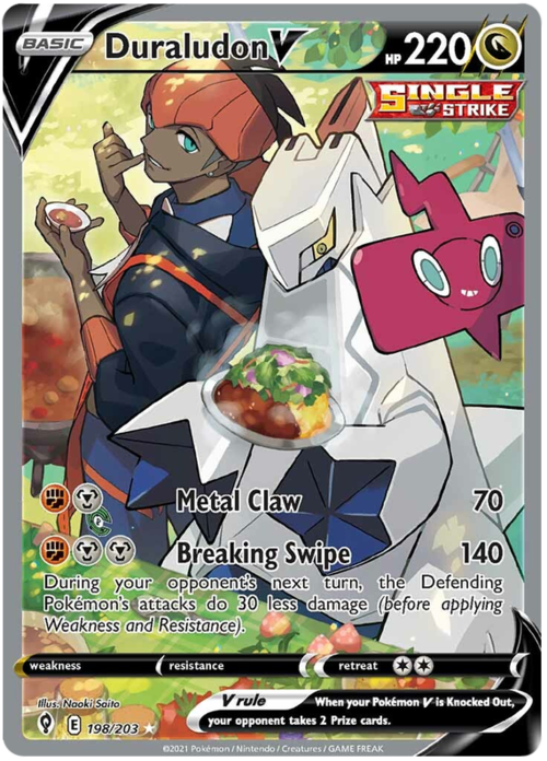 Duraludon V Card Front