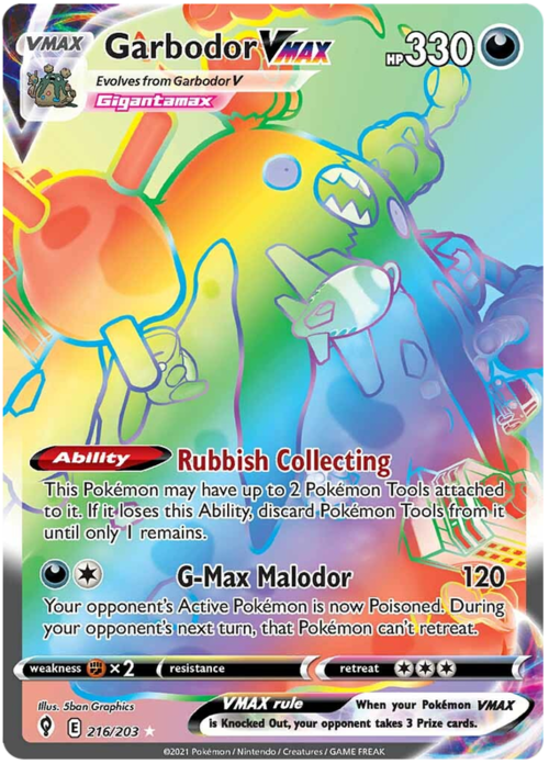 Garbodor VMAX Card Front