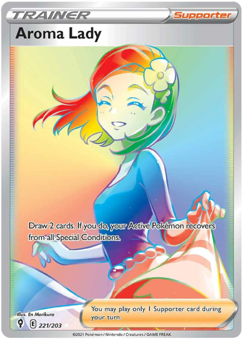 Aroma Lady Card Front