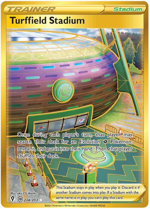 Turffield Stadium Card Front